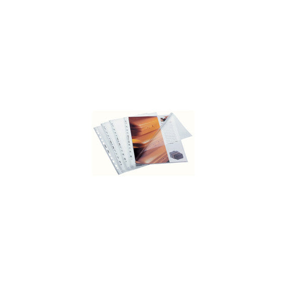Buste aperte a L - con foratura universale - buccia - 22x30 cm - Favorit - conf. 50 pezzi