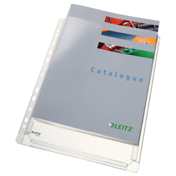 Buste espandibili ad alta capacità Letiz interni a soffietto conf. da 5 pezzi Leitz 22x30 cm - 47563003