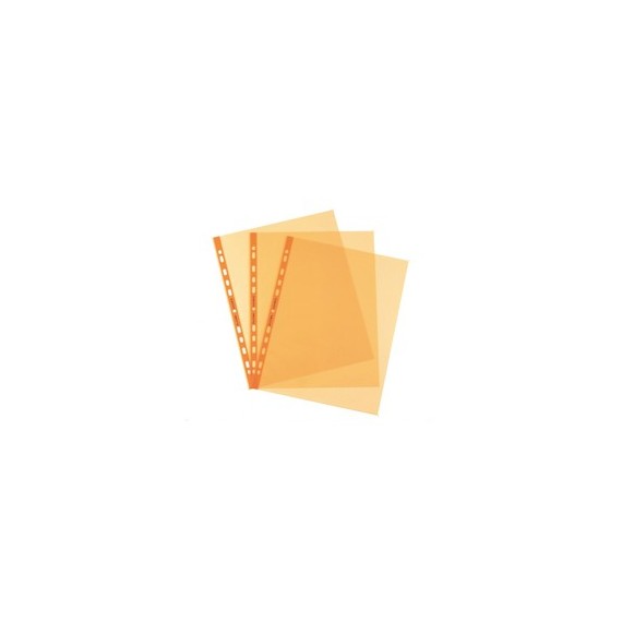 Buste forate Favorit Art - Superior - liscio - 22x30 cm - arancio - Favorit - conf. 25 pezzi