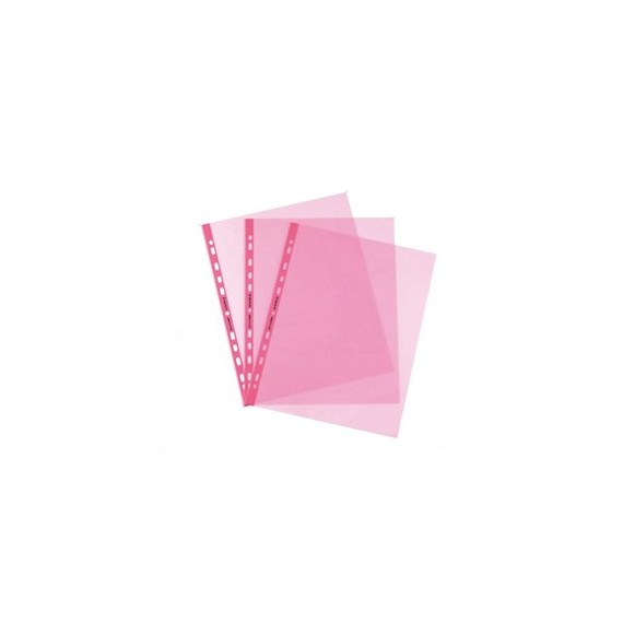 Buste forate Favorit Art - Superior - liscio - 22x30 cm - rosa - Favorit - conf. 25 pezzi