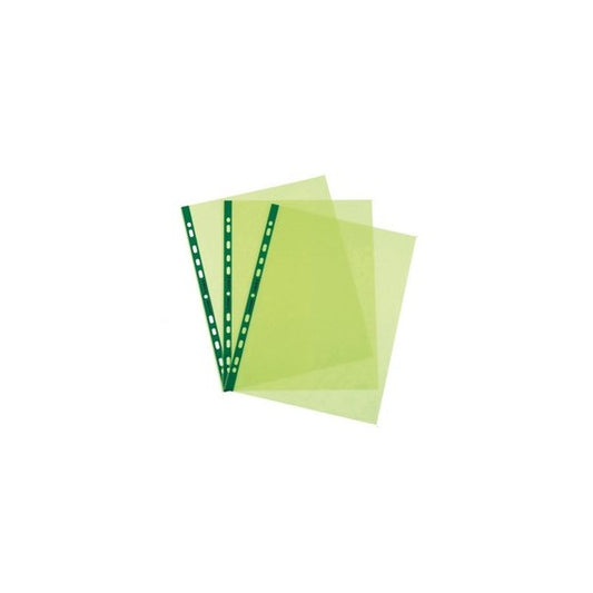 Buste forate Favorit Art - Superior - liscio - 22x30 cm - verde - Favorit - conf. 25 pezzi