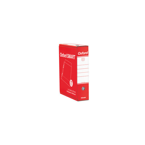 Buste forate Oxford Smart - De Luxe - buccia - 22x30 cm - trasparente - Esselte - conf. 300 pezzi