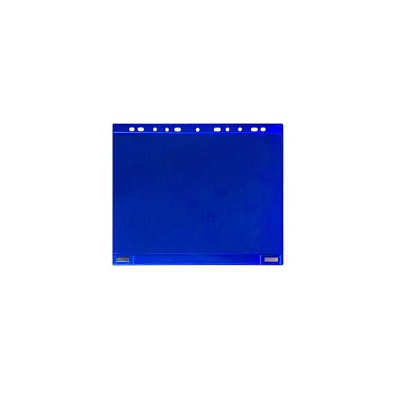 Buste forate - per supporti magnetici ad anelli - A4 - blu - Djois - conf. 5 pezzi