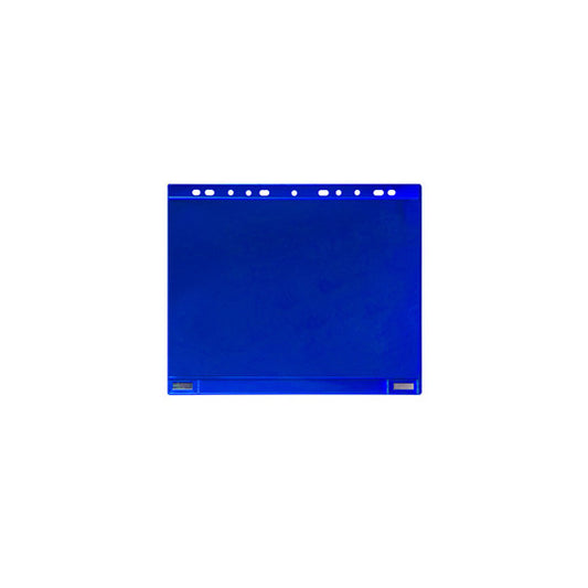 Buste forate - per supporti magnetici ad anelli - A4 - blu - Djois - conf. 5 pezzi