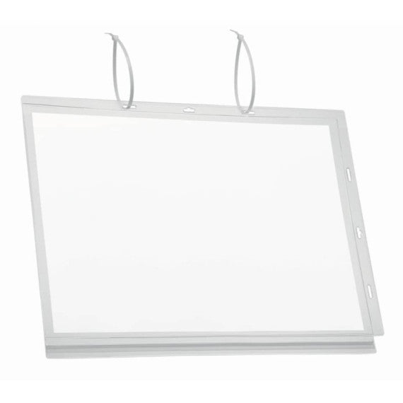 Buste impermeabili con fascette DURABLE A3 trasparenti conf. 5 pezzi - 5028-19