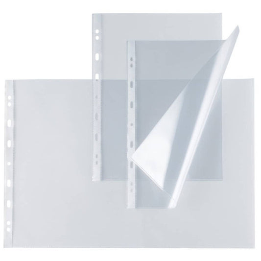 Buste in PP liscio Sei Rota Atla T 150 - alto spessore trasparente 23x33 cm - conf. 25 pezzi - 662317