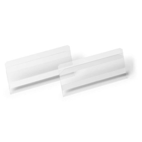 Buste per identificazione Durable Hard Cover con bande magnetiche 150x67mm in conf. 10 pz - 1196-19