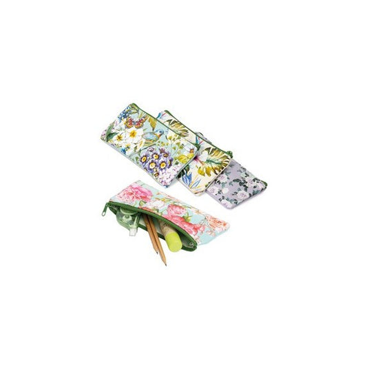 Bustina Nature Flowers Monocromo - 22 x 10 cm - tessuto - fantasie assortite - Pigna