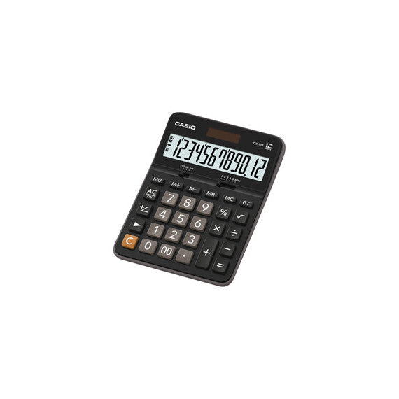 Calcolatrice da tavolo DX-12B - 12 cifre - nero - Casio