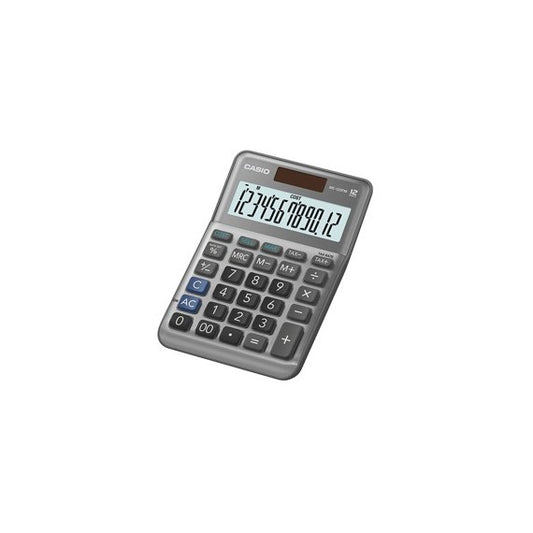 Calcolatrice da tavolo MS-120FM - 12 cifre - grigio - Casio