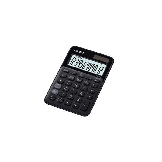 Calcolatrice da tavolo MS 20UC - 105x149,5x23 mm - 12 cifre - plastica - nero - Casio