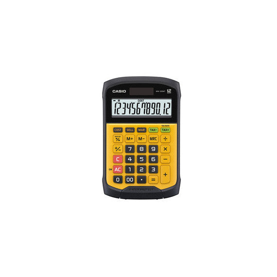 Calcolatrice da tavolo WM-320MT - 12 cifre - waterproof - Casio