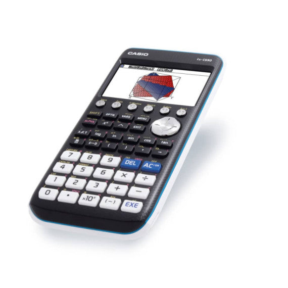 Calcolatrice grafica Casio nera senza CAS con oltre 65.000 colori Ammessa alla Maturità  - FX-CG50-W-EH