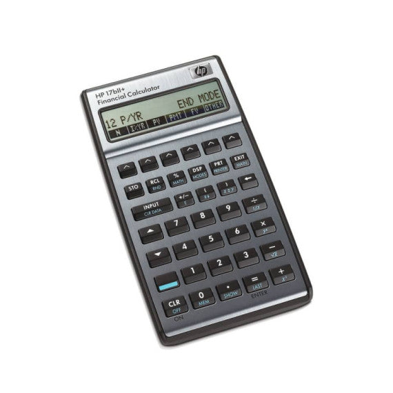 Calcolatrice professionale HP 17bII+ con oltre 250 funzioni - grigio HP-17BIIPLUS/UUZ