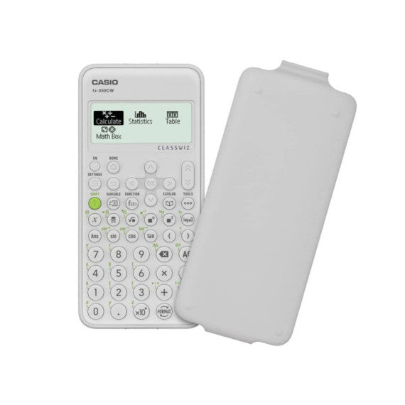 Calcolatrice scientifica CASIO ClassWiz con 274 funzioni ammessa alla maturità - bianco - FX-350CW