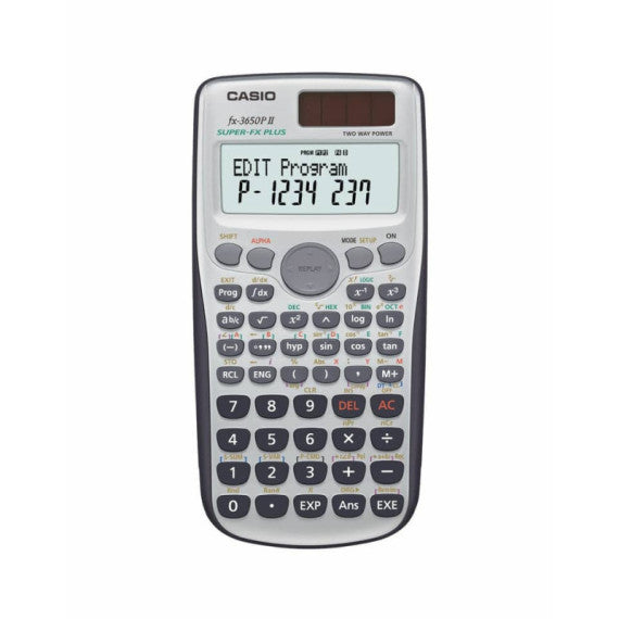 Calcolatrice scientifica Casio FX3650P 279 funzioni - FX-3650P