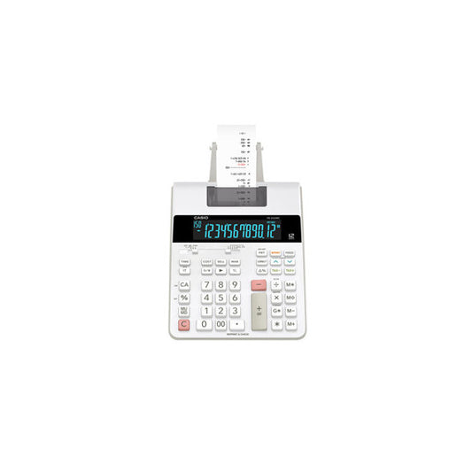Calcolatrice scrivente FR-2650RC - 12 cifre - 31,3 x 19,5 x 6,47 cm - bianco - Casio