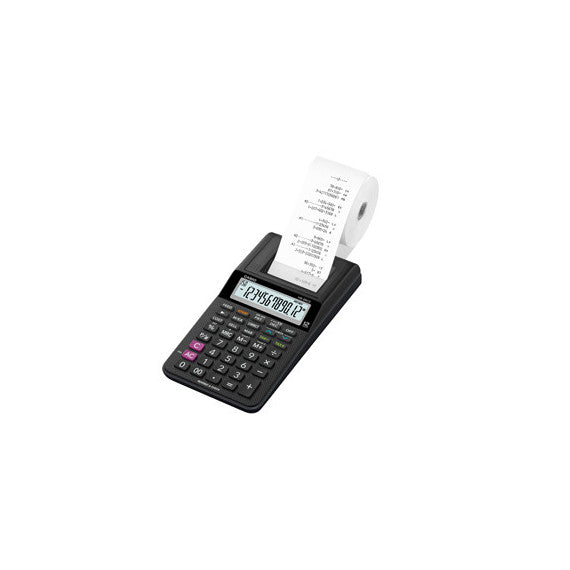 Calcolatrice scrivente HR-8RCE - 12 cifre - 8,2 x 10,2 x 23,9 cm - nero - Casio