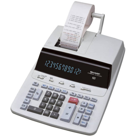 Calcolatrice scrivente Sharp CS-2635RHGY Velocità di stampa: 4,3 linee / secondo grigio - SH-CS2635RHGYSE