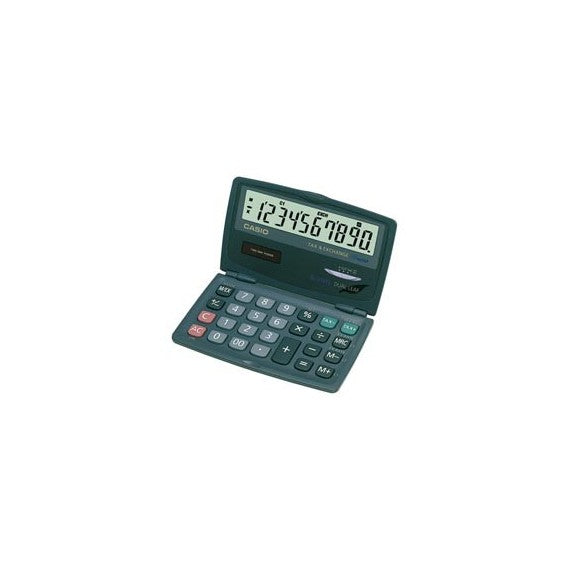 Calcolatrice tascabile SL-210 TE - 10 cifre - nero - Casio
