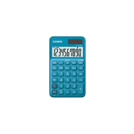 Calcolatrice tascabile SL-310UC - 10 cifre - blu - Casio