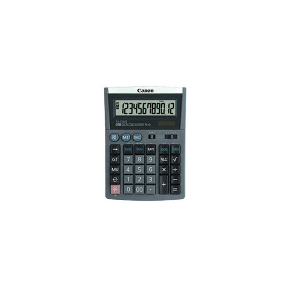 Canon - Calcolatrice TX-1210E - Grigio - 4100A014