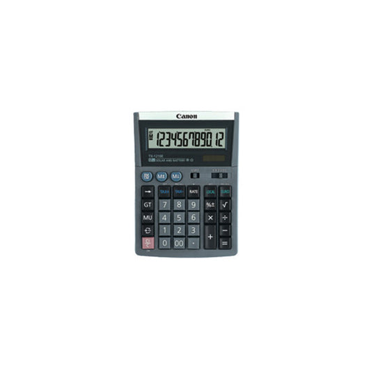 Canon - Calcolatrice TX-1210E - Grigio - 4100A014