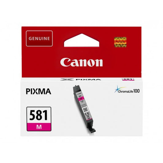 CANON CLI-581 MAGENTA 2104C001 CARTUCCIA ORIGINALE PER CANON TS6150,8150,9150,TR7550,8550 CLI581 CAPACITA' 5.6ML