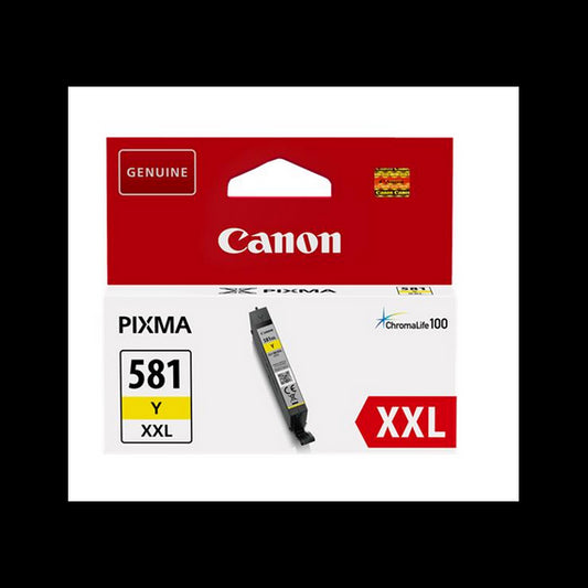 CANON CLI-581XXL GIALLA 1997C001 CARTUCCIA ORIGINALE PER CANON TS6150,8150,9150,TR7550,8550 1997C001 CLI581 11.7ML
