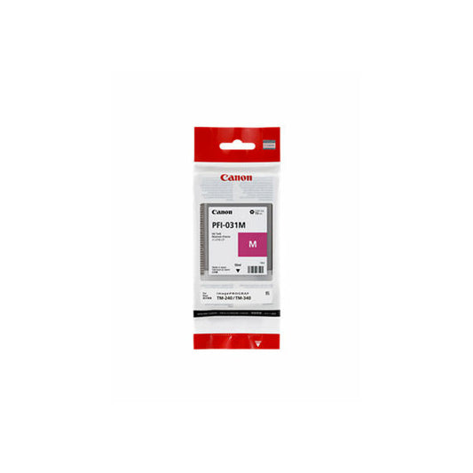 Canon PFI-031M magenta 6265C001 cartuccia originale per Canon ImagePROGRAF TM-240,TM-340 PFI031 capacità 55ml