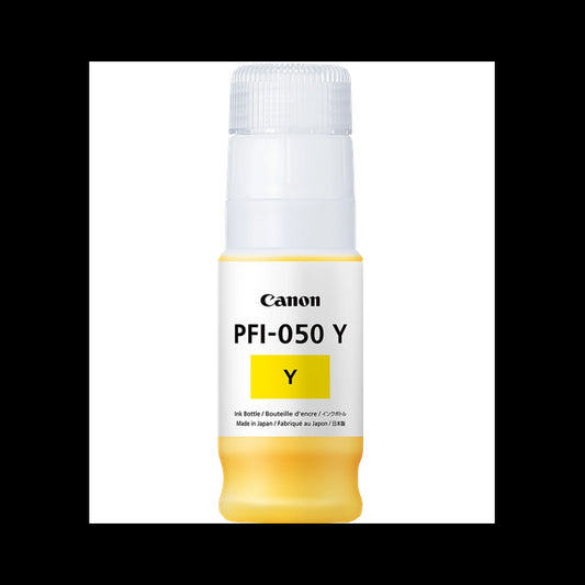 Canon PFI-050Y giallo cartuccia d'inchiostro 5701C001 originale per Canon imagePROGRAF TC-20 PFI050 capacità 70ml