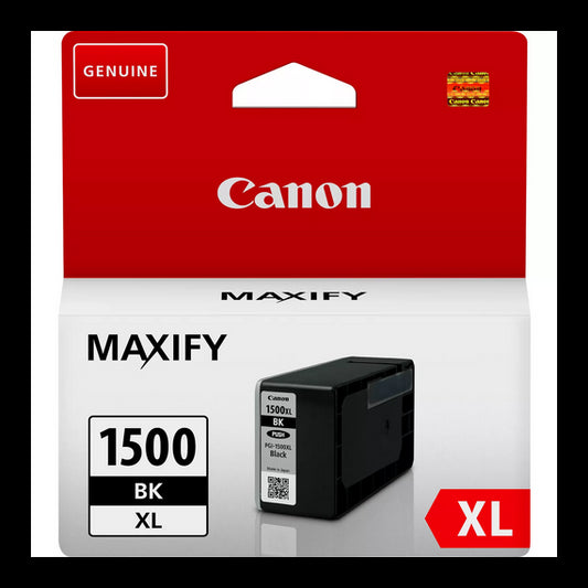 Canon PGI-1500XL nera alta capacità, cartuccia originale per Canon MB2050,MB2350 PGI1500 9182B001 capacità 34.7ml