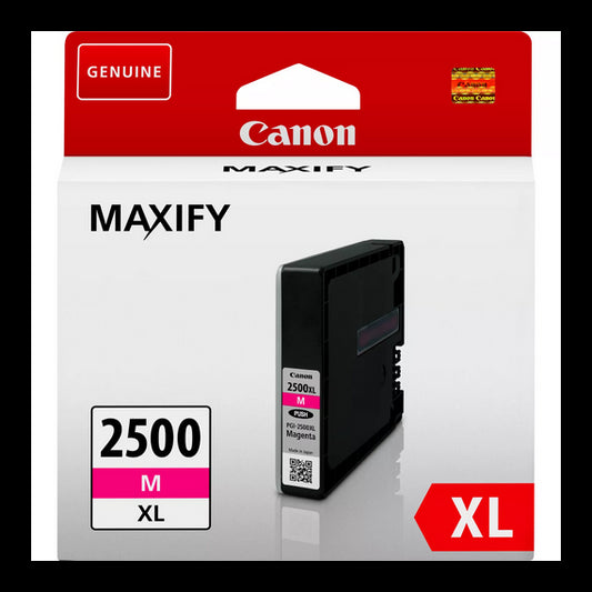 Canon PGI-2500XLM magenta 9266B001AA alta capcità cartuccia originale per Canon iB4050 MB5050 MB5350 PGI2500XL 2.100 pagine
