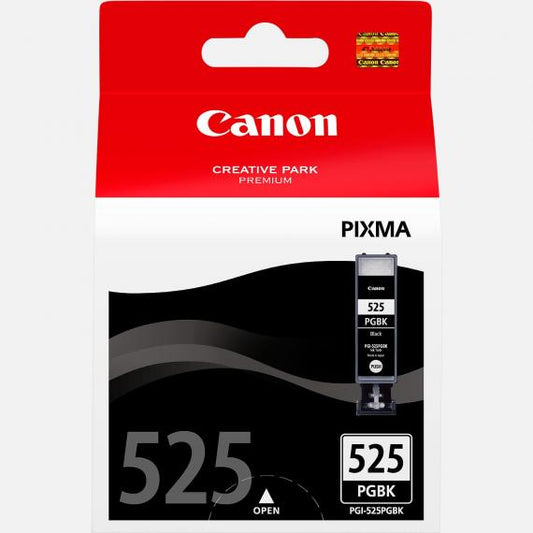 CANON PGI-525PGBK NERA 4529B001 CARTUCCIA ORIGINALE PER CANON IP 4850,MG 5150,MG 5250 PGI525 CAPACITA 19ML