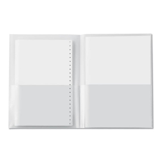 Caretellina Sei Rota Poli 300 in PP opaco - A4 - con tasche - conf. 5 pz - 21x29,7 cm - 662331