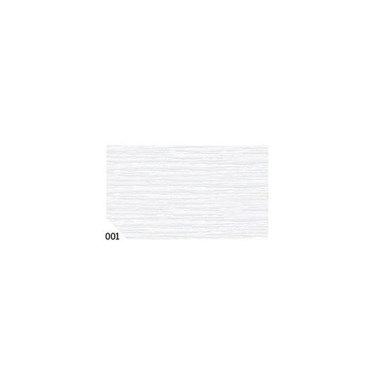 Carta crespa - 50 x 250 cm - 48 gr/m² - bianco 001 - Rex Sadoch - conf. 10 rotoli