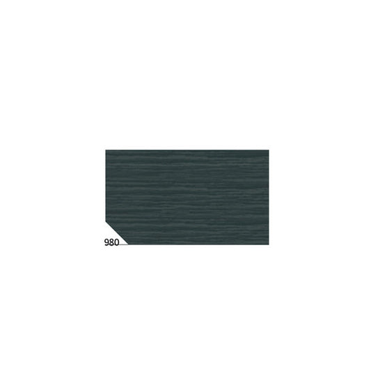 Carta crespa - 50 x 250 cm - 48 gr/m² - nero 980 - Sadoch - conf. 10 rotoli