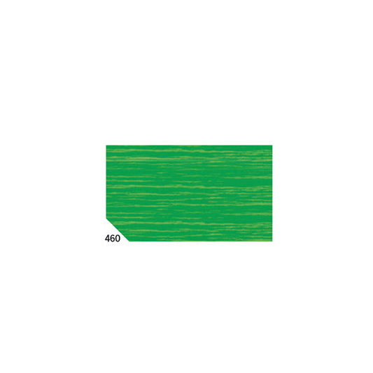 Carta crespa - 50 x 250 cm - 48 gr/m² - verde chiaro 460 - Rex Sadoch - conf.10 rotoli