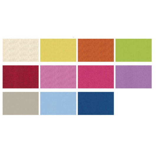 Carta da regalo in fogli Rex-Sadoch Ecocolor Kraft Light 70x100 cm assortiti pastello Conf. 50 pezzi - 74450LIT