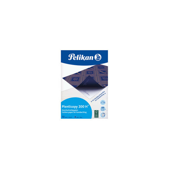 Carta da ricalco Plenticopy® 200H® - 21x29,7 cm - blu - Pelikan - conf. 10 fogli