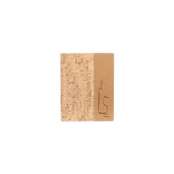 Carta dei vini Design -  1 inserto doppio incluso - A4 - 24 x 34 cm - sughero -Securit