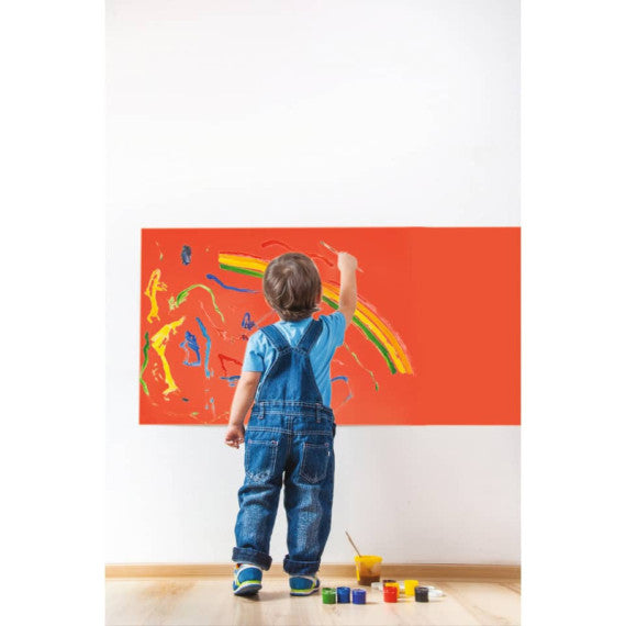 Carta fondali CWR in rotolo 15 m x 71 cm rosso 05743