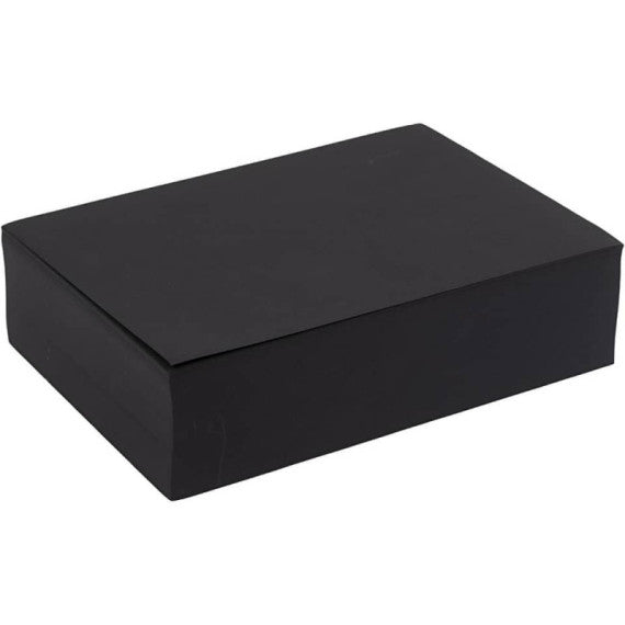 Carta kraft Creativ Company 100 g in conf. da 500 fogli A4 nero 22138