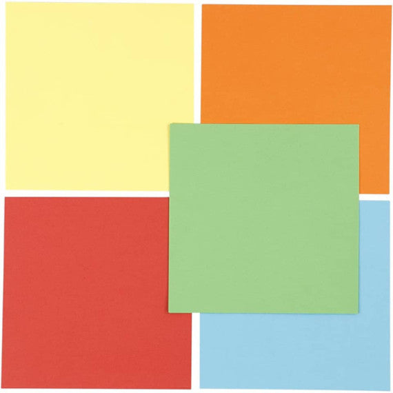 Carta per origami, misura 15x15 cm, 80 g, 5x10 Fogli Creativ Company assortiti 207020