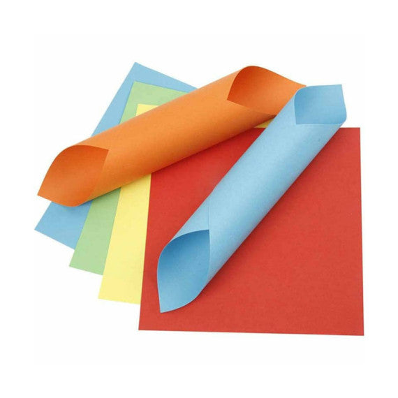 Carta per origami, misura 15x15 cm, 80 g, 5x10 Fogli Creativ Company assortiti 207020