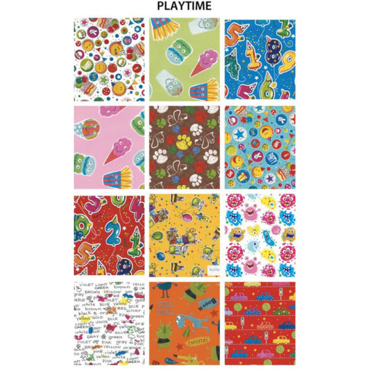 Carta regalo Bolis 70x100 cm patinata play time - conf. 50 pz - 79007948800 -19