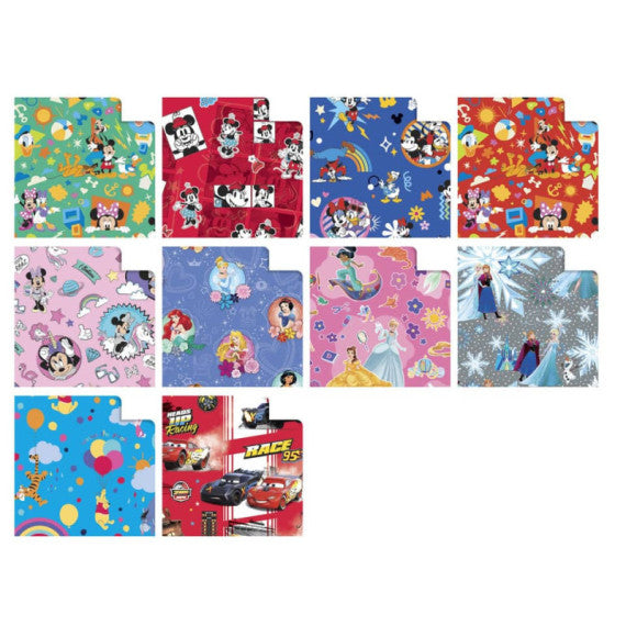 Carta regalo in fogli Rex-Sadoch fantasia Walt Disney - 140x100 cm - conf. 10 pezzi - WG510GEN