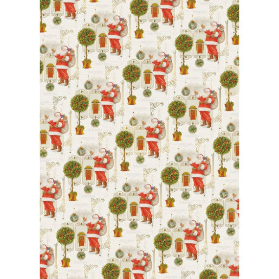 Carta regalo Natale Premium Biembi a fogli estesi - 70x100 cm - conf. 2 pezzi - BCV502610