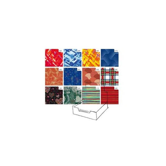 Carta regalo - raso - Colors - 70 x 100 cm - Rex Sadoch - scatola 100 fogli