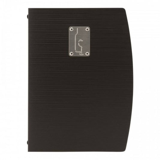 Carta vini Securit® Rio A4 nero  MC-RCWC-BL